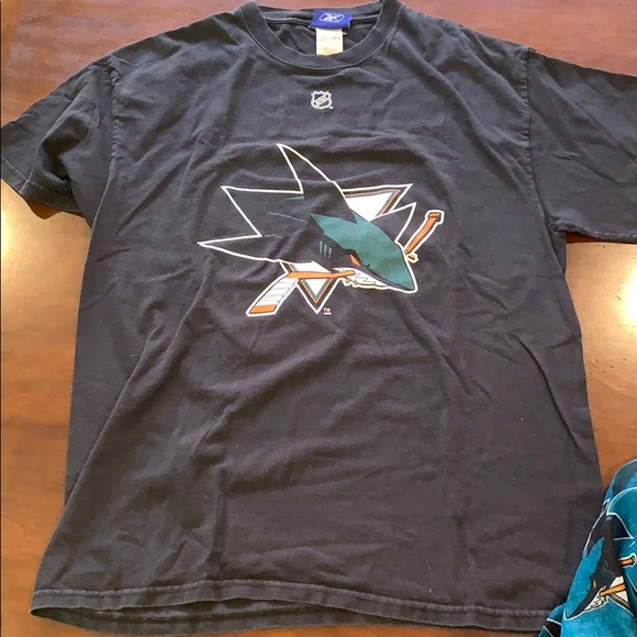 San Jose Sharks mega-bundle hat scarf tops rally - Picture 11 of 16